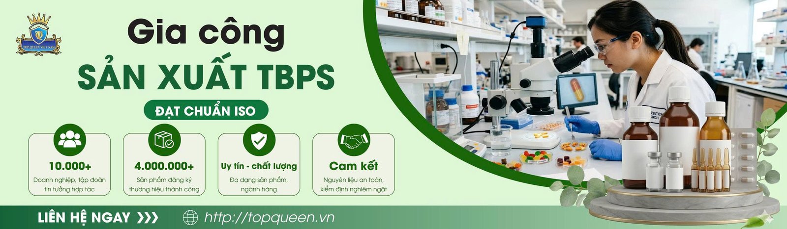 Gia công TPBS theo nhóm công dụng
